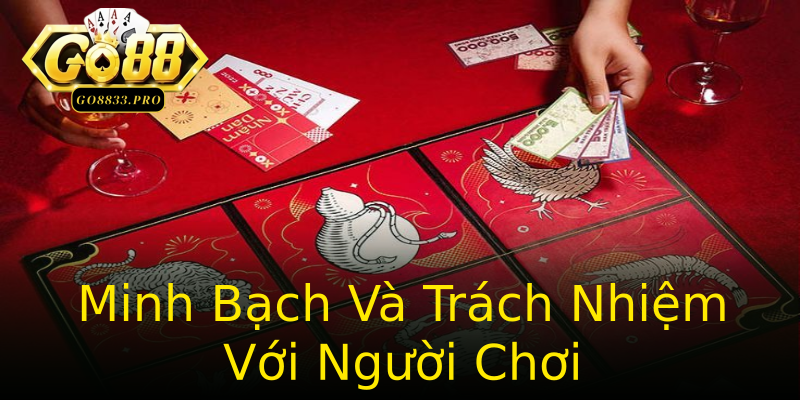 Minh Bạch Và Trách Nhiệm Với Người Chơi Minh Bạch Và Trách Nhiệm Với Người Chơi